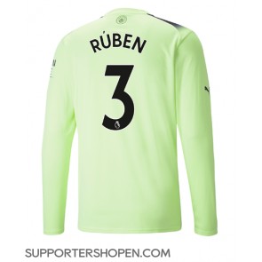 Manchester City Ruben Dias #3 Tredje Matchtröja 2022-23 Långärmad